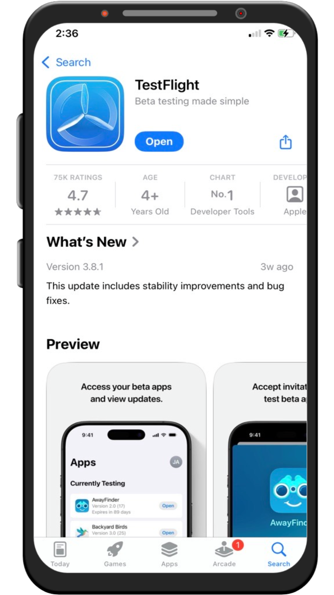 TestFlight App